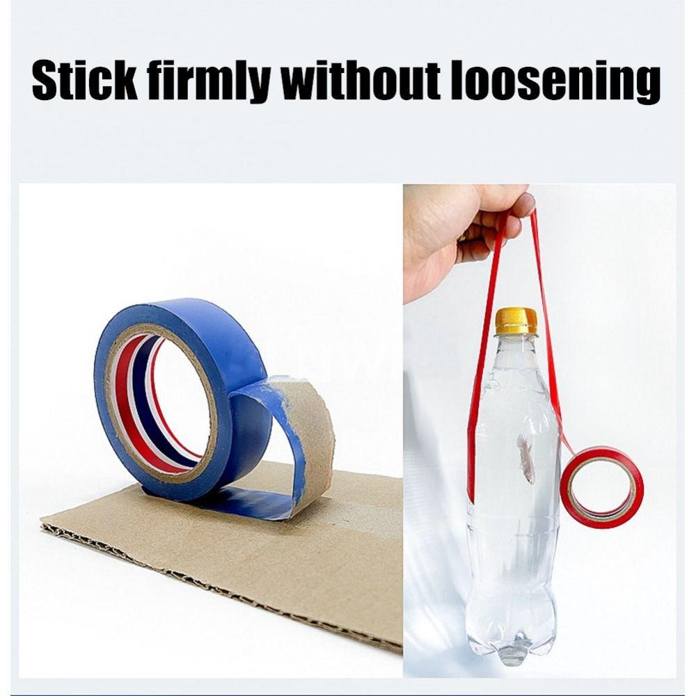 Многоцветная изоляционная лента из ПВХ 0,7 дюйма x 33 фута, огнестойкая лента для электрических проводов, изоляционная лента