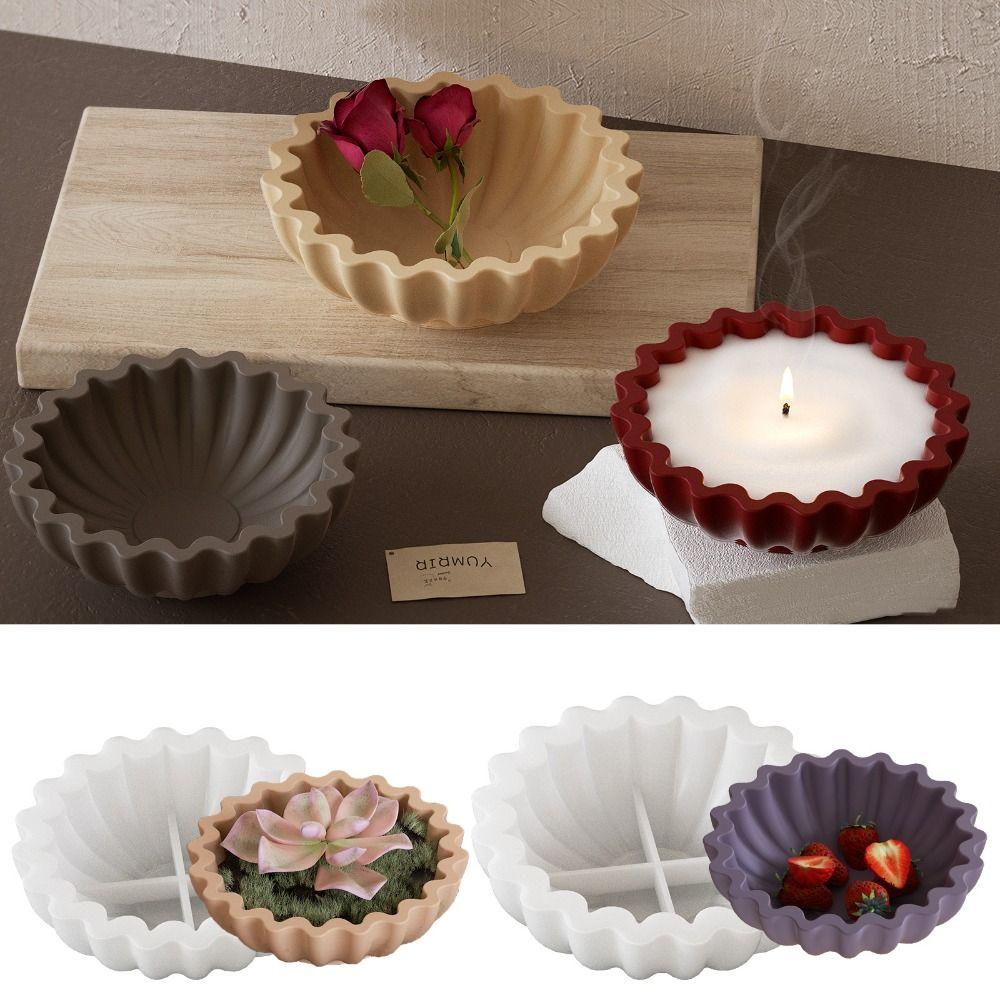 Silicone Material Bowl Resin Molds Bowl Shaped Storage Bowl Mold Home Decorations
