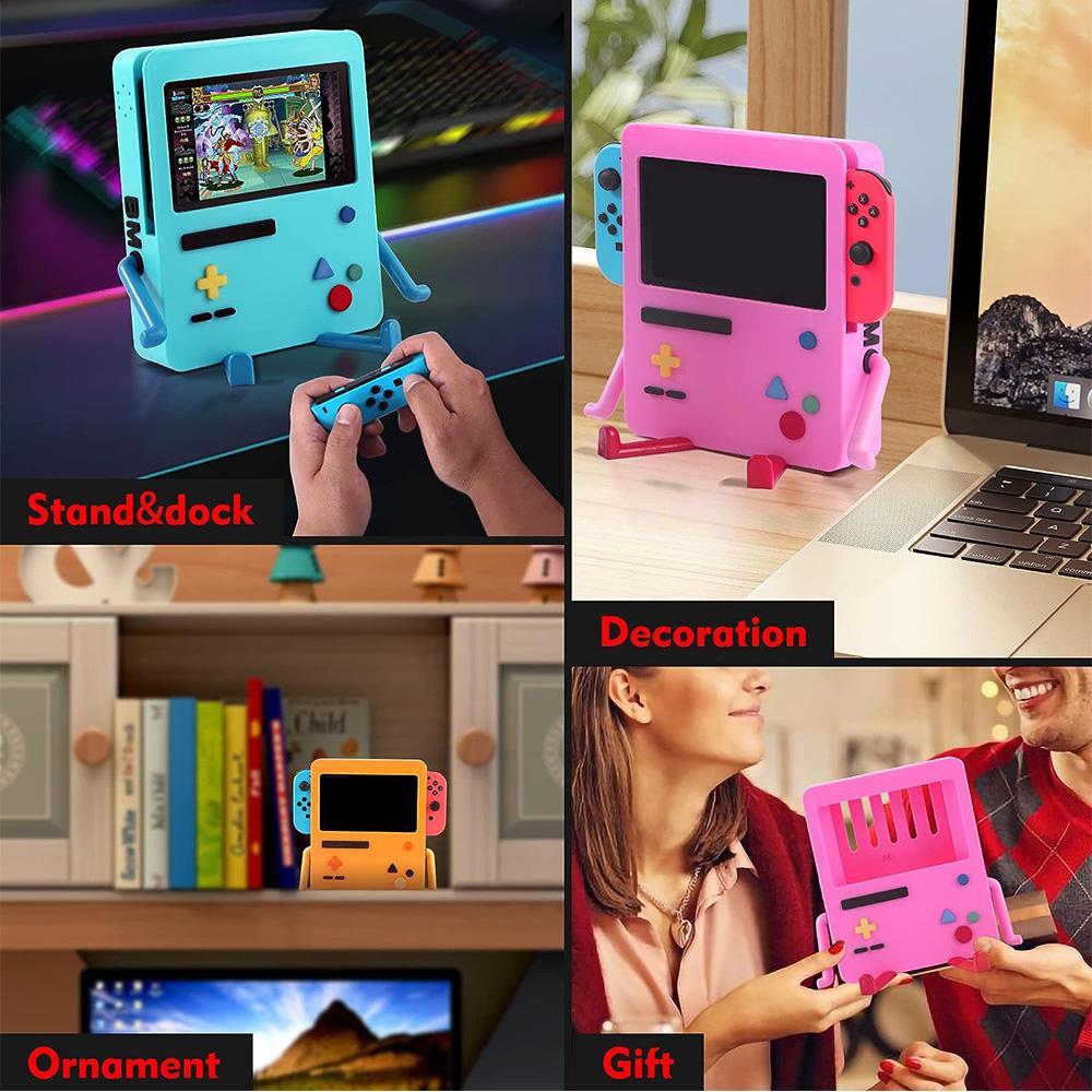 Charging Stand for Nintendo Switch Accessories Portable Dock Cute Case Decor
