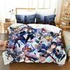 Anime Game Arknights Bedding Set Boys Girls Twin Queen Size Duvet Cover Pillowcase Bed Boys Adult Fashion Home Textileextile