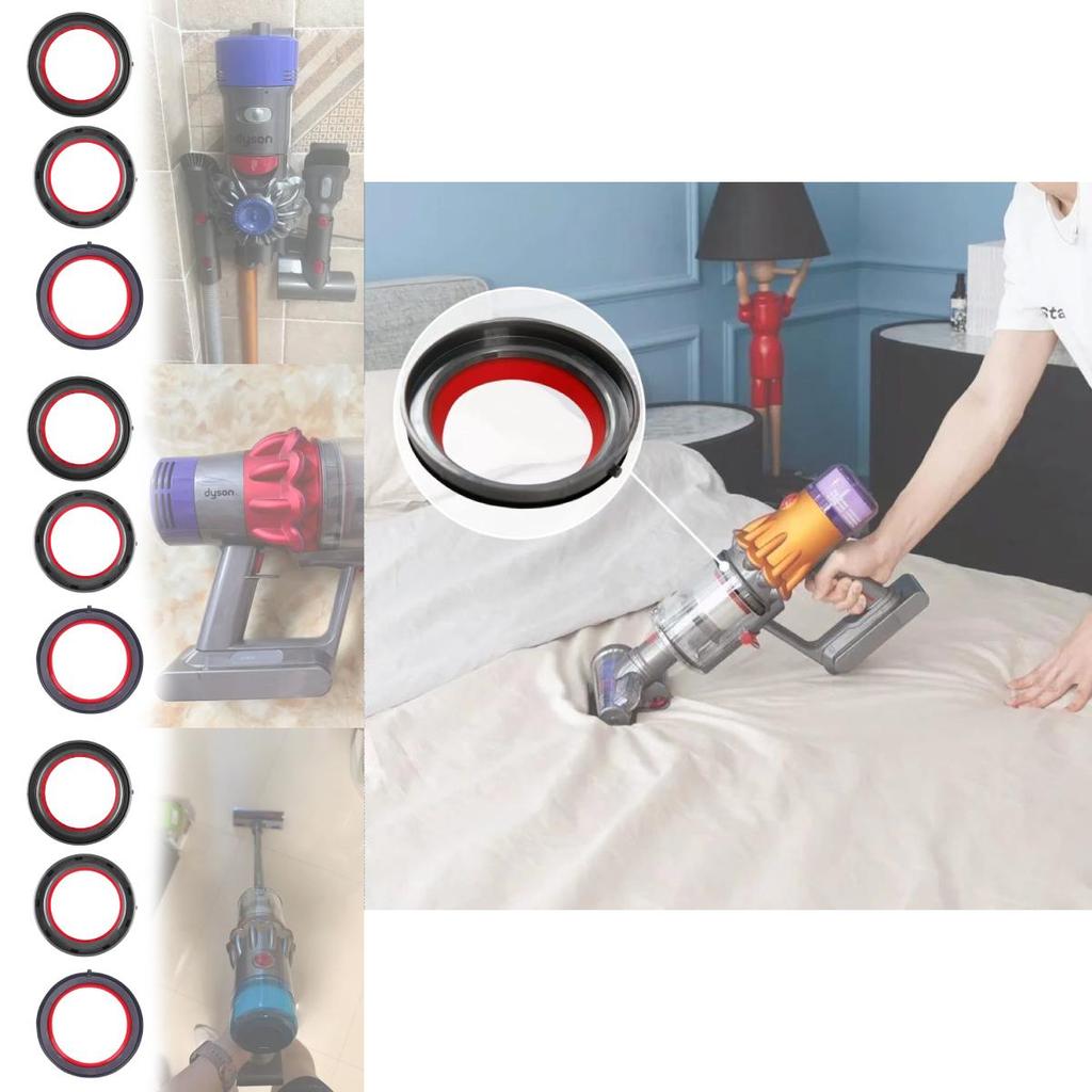Для Dyson V10 V11 V12 Уплотнительное кольцо Силиконовое фиксирующее кольцо для домашнего использования