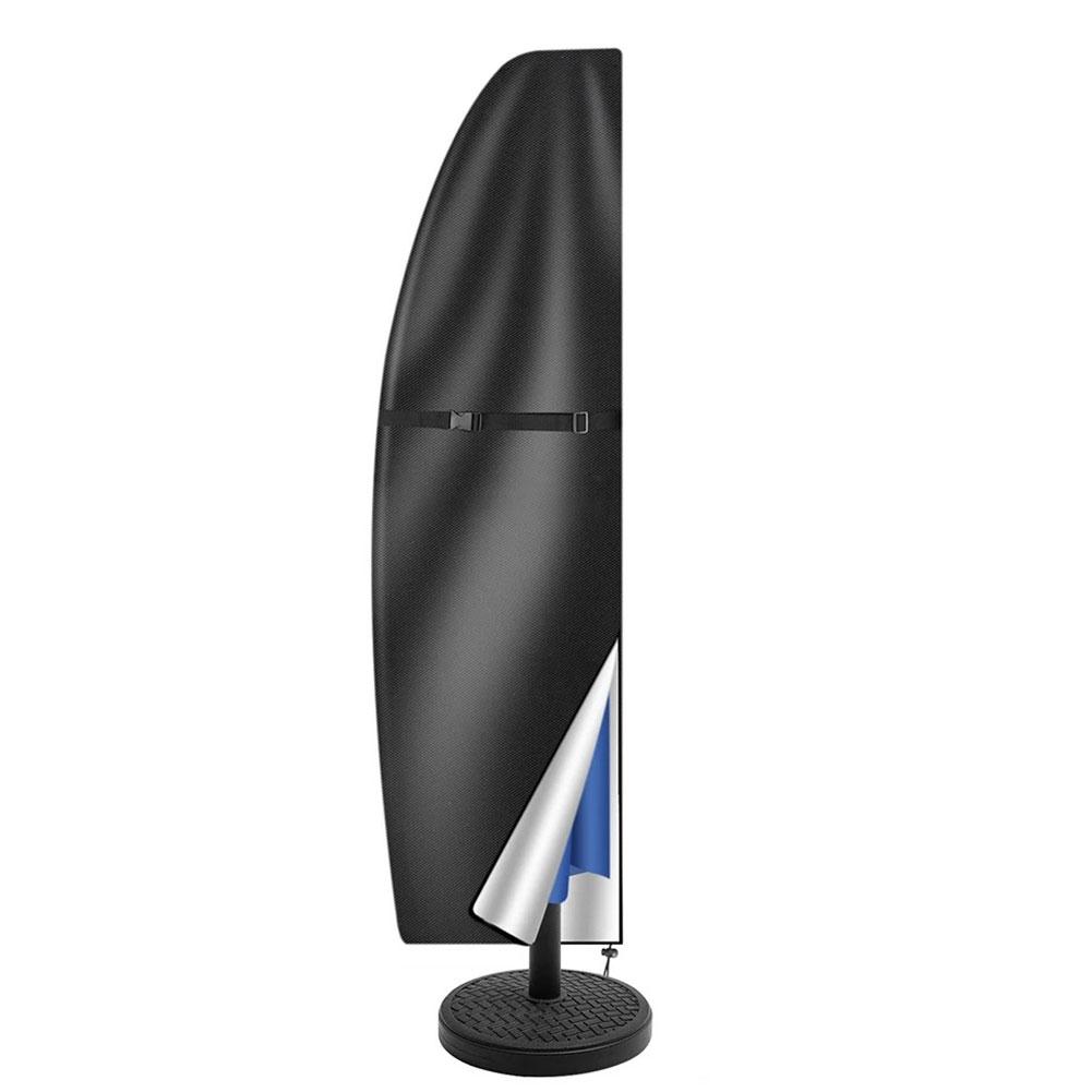 Уличный защитный чехол от УФ-лучей Водонепроницаемый чехол для патио-зонтика с молнией Чехол для патио-зонтика от солнца для уличных зонтов