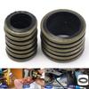 130Pcs Universal Sealing Washer Oil Drain Plug Gasket Set Assorted Sizes Crush Washer Kit for Car Motorcycle Engine Oil Change Engine Gaskets 6