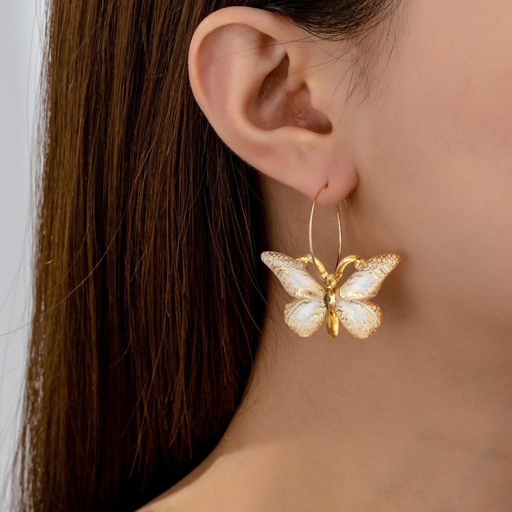 Colorful Butterfly Fairy Earrings: Cute, Unique Design for Daily Wear