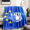 1. FC Magdeburg Theme Personalized Outdoor Flannel Blankets Soft And Suitable For All Seasons Perfect For Sofas Beds And Camping