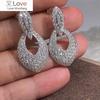 Gorgeous Drop Earrings Women Luxury Female Party Accessories Full Paved Brilliant CZ Trendy Lady High-quality Jewelry