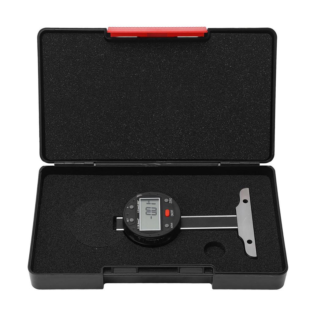 Цифровой глубиномер Высокоточный ЖК-дисплей Электронный индикатор глубины Измерительный инструмент с данными