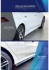 Передний сплиттер, винглеты и боковые юбки для BMW Series для трансграничного тюнинга