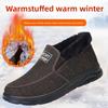 Winter Old Beijing Cotton Shoes Wear-resistant Comfortable Thickened Warm Anti-slip Polyurethane Lightweight Bottom for Middle-a
