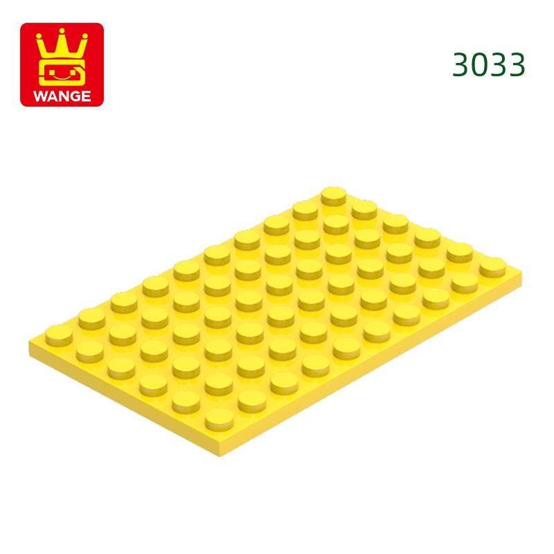 12 шт./лот 3033 6x10 Базовая пластина Строительные кубики Детали Moc Совместимы с featuring Blocks Сделай сам Детские конструкторы Игрушки Идея для подарка Коробка