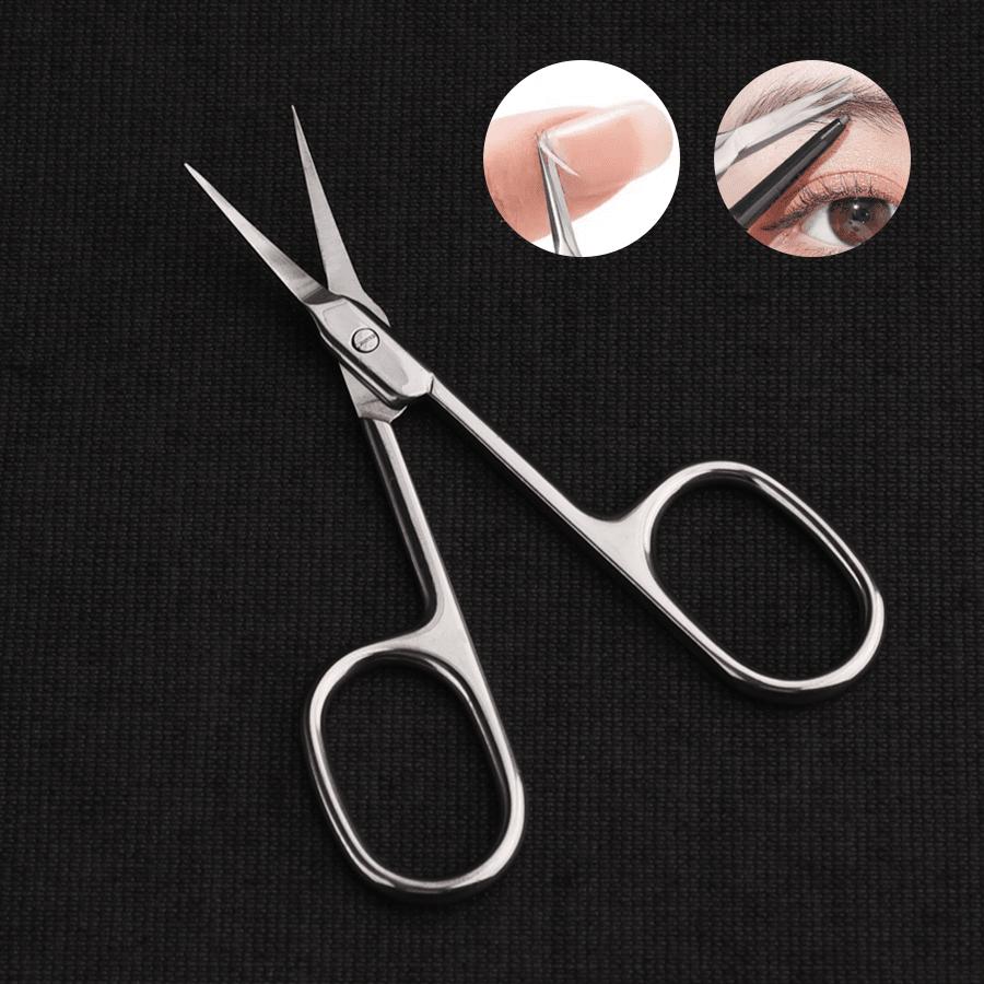 1 шт. Кусачки из нержавеющей стали для удаления ороговевшей кожи и кутикулы, Предварительная обработка для маникюра, Ножницы для бровей и красоты для домашнего салона, Принадлежности для ногтей, Инструменты для ногтей