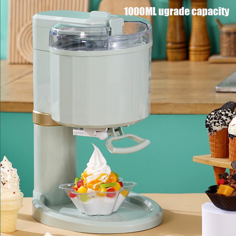 220 В бытовая мини-машина для приготовления мороженого своими руками полностью автоматическая машина для приготовления мороженого из фруктового молока для детей для семьи