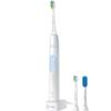 Sonicare ProtectClean Plus Electric Toothbrush Plus Tongue (White Plus/White Compact/with Cleaner) HX6421/11