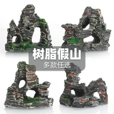 Украшения для аквариума из флокированной смолы
