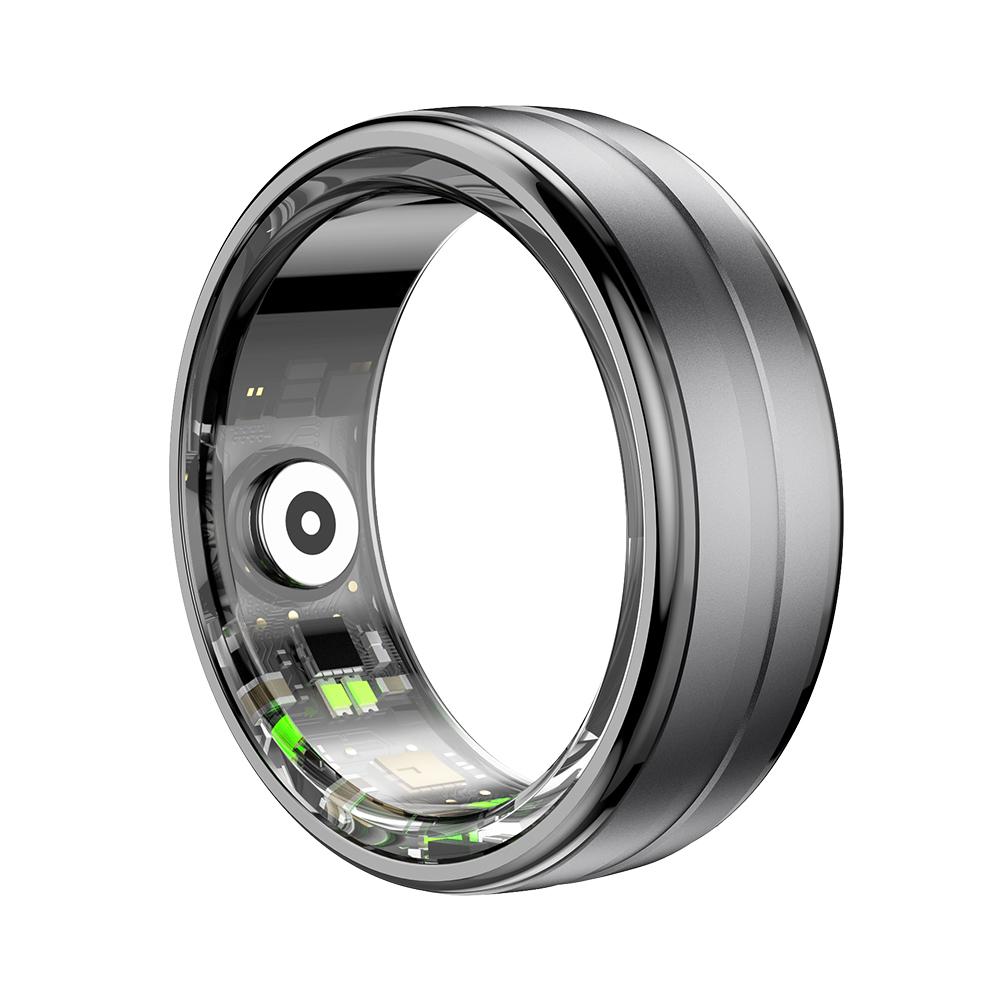 Умное кольцо с поддержкой Bluetooth, кольцо для здоровья, мониторинг сердечного ритма, кислорода в крови, сна. Время работы от батареи 5-7 дней. Для женщин и мужчин.