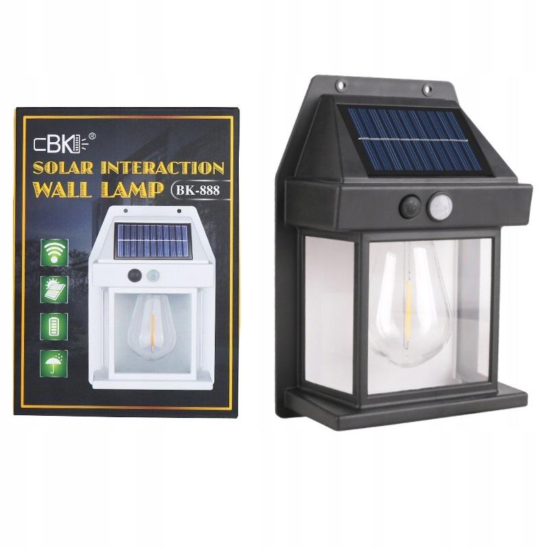 Solar Garden Lamp Wall-Mounted Terrace Lamp Facade 1200Mah Ip65 21Cm