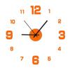 Creative Frameless DIY Wall Clock Wall Decal Home Silent Clock Living Room Office Wall Decoration KTY