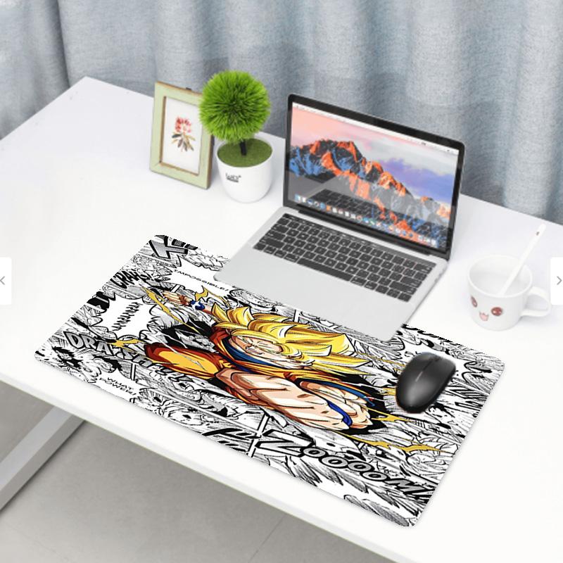 DRAGON BALL Print Mouse Pad, Anti‑Slip Desktop keyboard Mat, for PC Laptop Gaming Working Daily Use, Cool Festival Surprise Gift