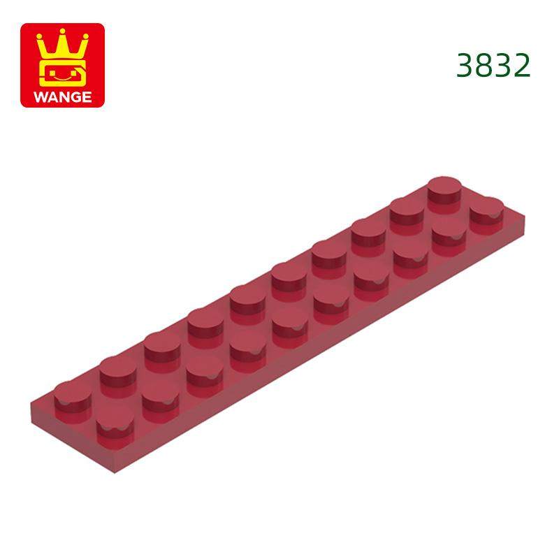 Нетоксичный 34 шт./лот 3832 2x10 Базовый строительный блок Moc Детали платы Совместимые с кубиками DIY Сборные игрушки для детей Подарочная коробка
