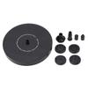 Solar Fountain Low Noise Multi Nozzles Waterproof Floating Fountain for Bird Bath Pond Fish Tank