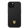 Ferrari Fehmsip14Mbk Iphone 14 Plus / 15 Plus 6.7 Czarny/Black Hardcase Silicone Metal Logo Magsafe