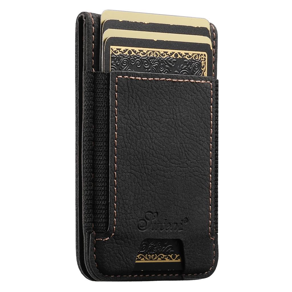 SUTENI H17 For Google Pixel 10 Pro XL Magnetic Case Card Slots Leather + TPU Kickstand Phone Cover