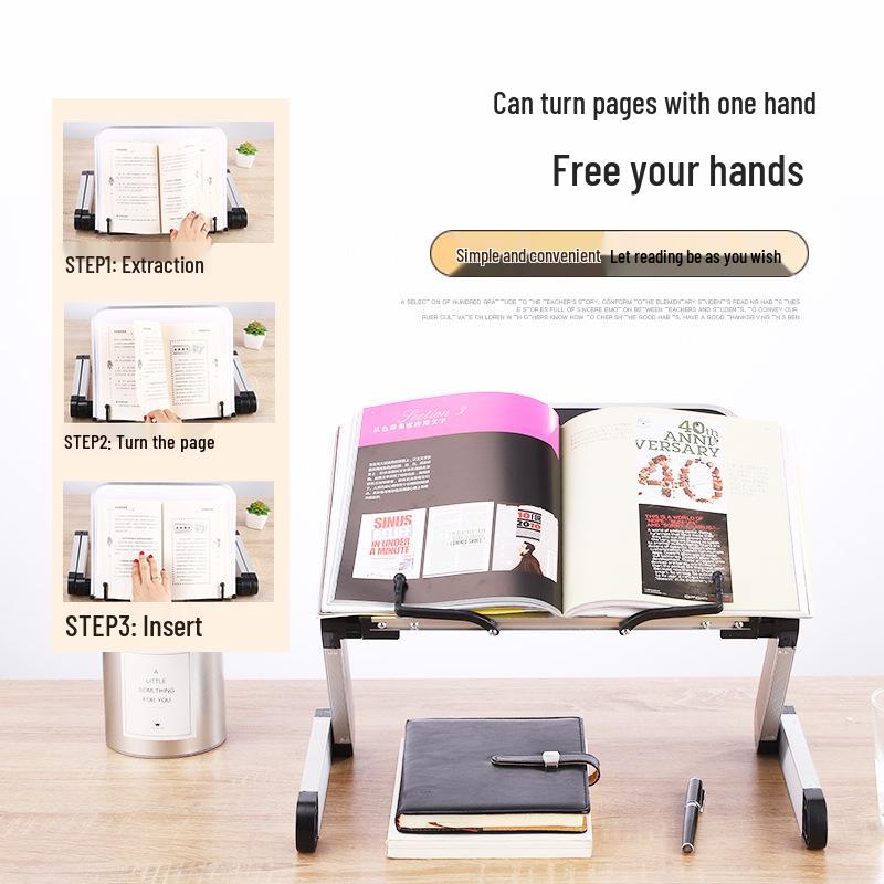 Акриловая многофункциональная подставка: Книга, Ноты, Держатель для проектора для пола, кровати или рабочего стола