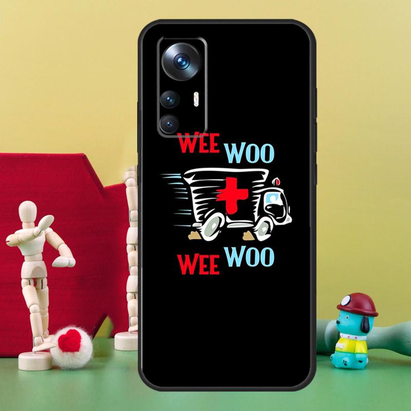 Скорая помощь EMS EMT Парамедик Для Xiaomi 12T 11T 13 Pro 12 Lite 12X Чехол Для POCO F5 X3 X4 X5 Pro F3 F4 GT M5 C40 Чехол