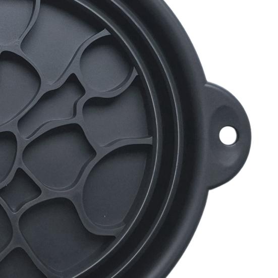 Складная миска для льда Силиконовая миска для ледяной ванны для лица со встроенным лотком для льда Складная форма для льда для лица Сужает поры Облегчение акне для холодных погружений Уход за кожей