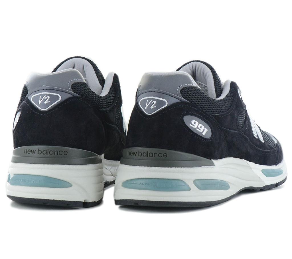 New Balance 991v2 - Сделано в Великобритании - Мужские кроссовки Черные U991BK2 991 ОРИГИНАЛ