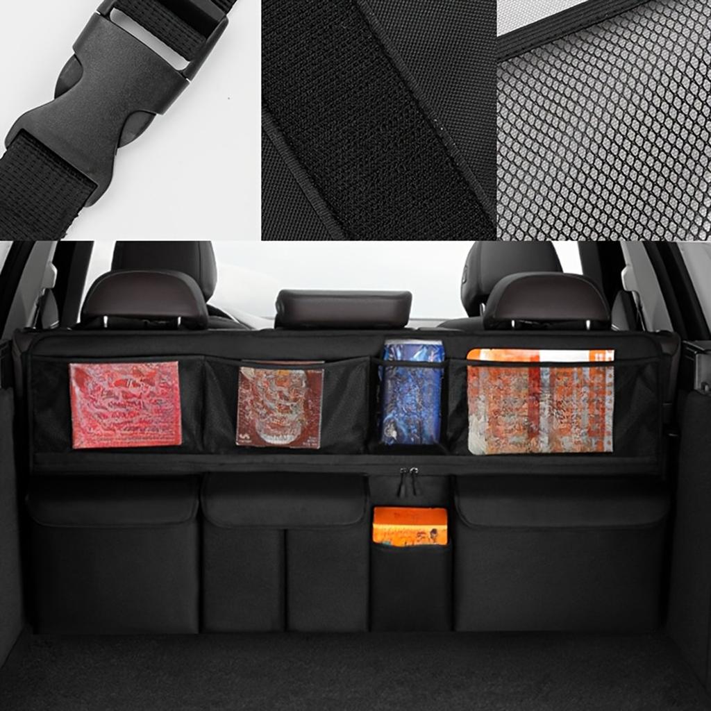 Seat Back Organizer Back Hanging Storage Bag Easy To Attach and Remove Large Capacity Bags for SUV Truck Van