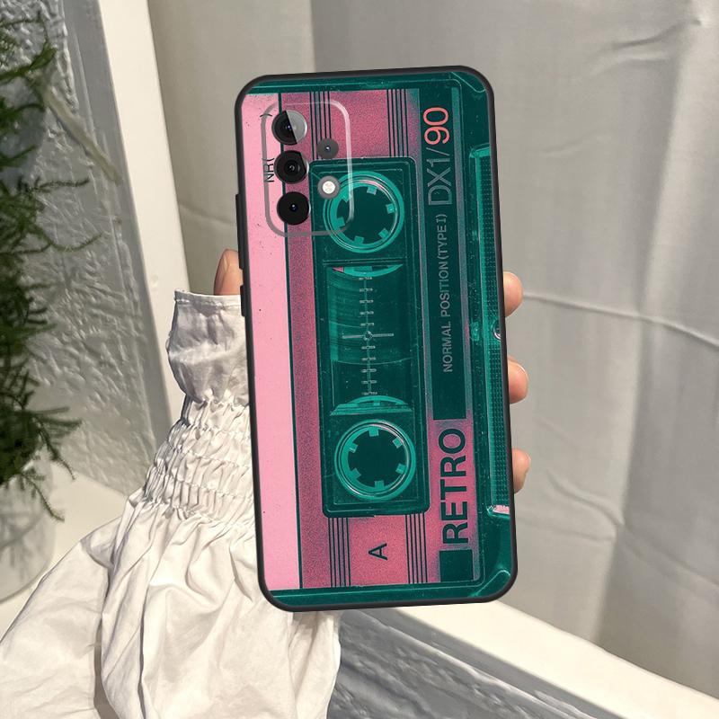 Ретро-кейс для VHS-кассеты для Samsung Galaxy A16 A36 A56 A06 A13 A53 A33 A23 A55 A35 A17 A54 A34 A14 A52 A32 A15