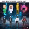 Набор фигурок Скибиди Туалет Skibidi Toilets фигурки детские игрушки 8 шт 6-11 см