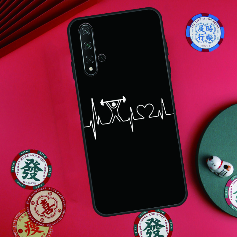 Фитнес Бодибилдинг Тренажерный зал Для Huawei Nova 11i 8i 12i 12s 9 10 SE Y60 Y70 Y90 Y72 Y73 Y61 Y91 P60 Pro P30 P40 Lite Чехол