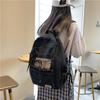 Women's Backpack 2023 New Solid Color Multi Pocket Laptop Backpack Travel Backpack