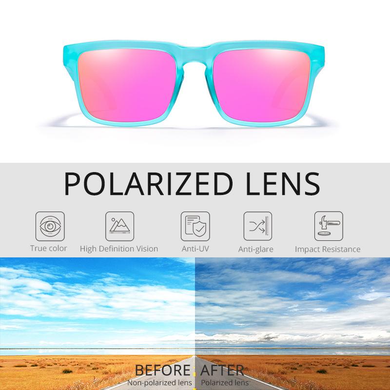2026 New Kdeam Original Brand Design Polarized Sunglasses for Women Men Fashion Unisex Trendy Outdoor Eyewear for Couple