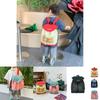 Stylish Kindergarten Backpack For Kids With Trendy Color Block Design And Spacious Capacity