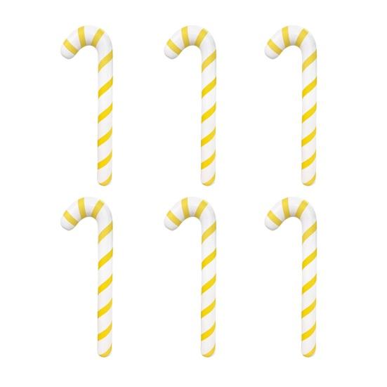 Надувные шары в виде леденцов для рождественских украшений. Большие леденцы с красно-белой полоской для Рождества, для дома, улицы, праздничного двора, бассейна, пляжа.