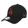 [New Era] Кепка NewEra для мужчин и женщин 9FORTY Шляпа Кепка MLB Главной лиги бейсбола Унисекс Логотип Бренда Los Angeles Dodgers Essential Черный x Красный Логотип