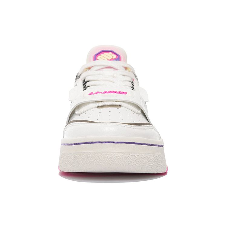 Баскетбольные кроссовки Li Ning Rookie с амортизацией, нескользящие, прочные, низкие, в стиле ретро, женские, кроссовки Off-White ABCS024-1