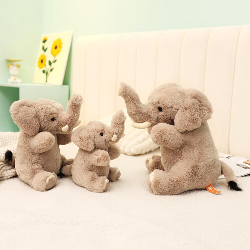 25-55 см Мягкий серый слон, плюшевые игрушки, большие слоны, мягкие игрушки, плюшевые игрушки, детские игрушки-подушки, милые детские игрушки, подарки