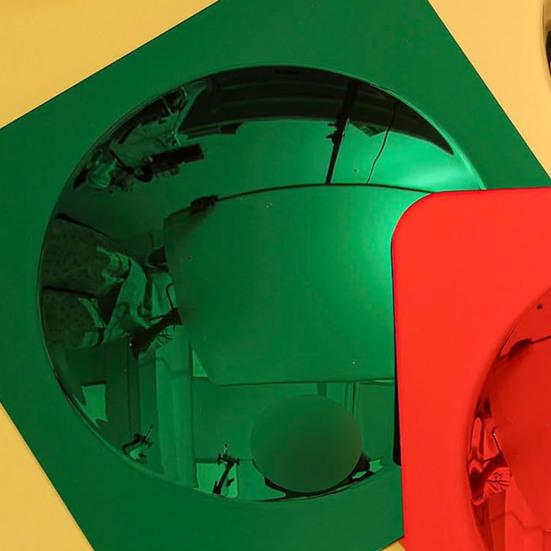 3 шт. Сенсорное зеркало-пузырь на стену Интерактивное акриловое зеркало для детей Детский сад Сенсорная комната Декор для научного класса Сенсорная игрушка