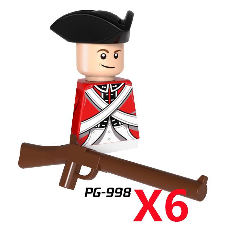 Средневековый Солдат Рыцарь Фигурка MOC Строительный Блок Зеленый Дракон Замок Пехота Орки Пират Римская Кавалерия Оружие Игрушки Подарки D122