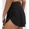 Lululemon Fast And Free High Rise Classic Fit Split Short 3  Black