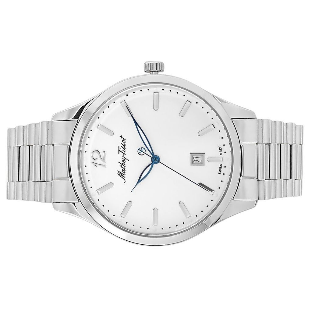 Mathey-Tissot Часы мужские Urban Metal White Dial Quartz H411MAI