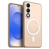 Магнитный железный кольцевой чехол для телефона OPPO A5i Pro 4G/5G Матовый мягкий ТПУ Ударопрочный чехол