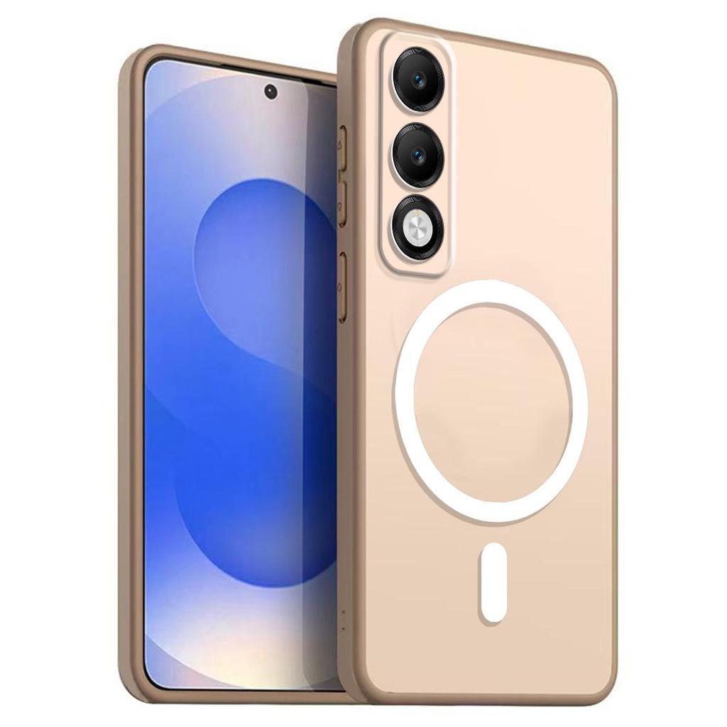 Магнитный железный кольцевой чехол для телефона OPPO A5i Pro 4G/5G Матовый мягкий ТПУ Ударопрочный чехол