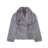 Trendy Women's Thick Lambswool Fur Winter Coat