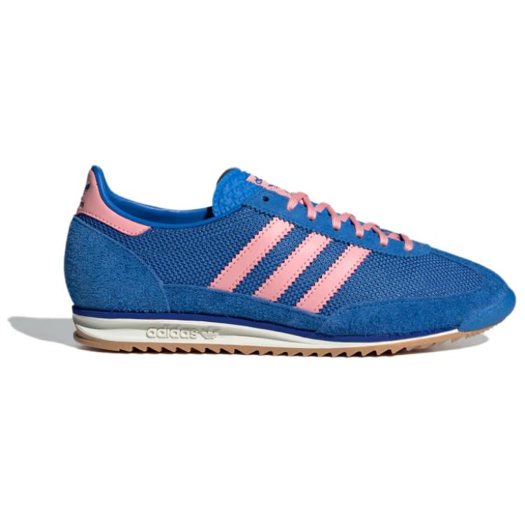 adidas SL72 OG Ярко-Королевский Розовый Искристый Женские Кроссовки Синий Полу-Розовый-Искристый Прозрачно-Синий JI1878