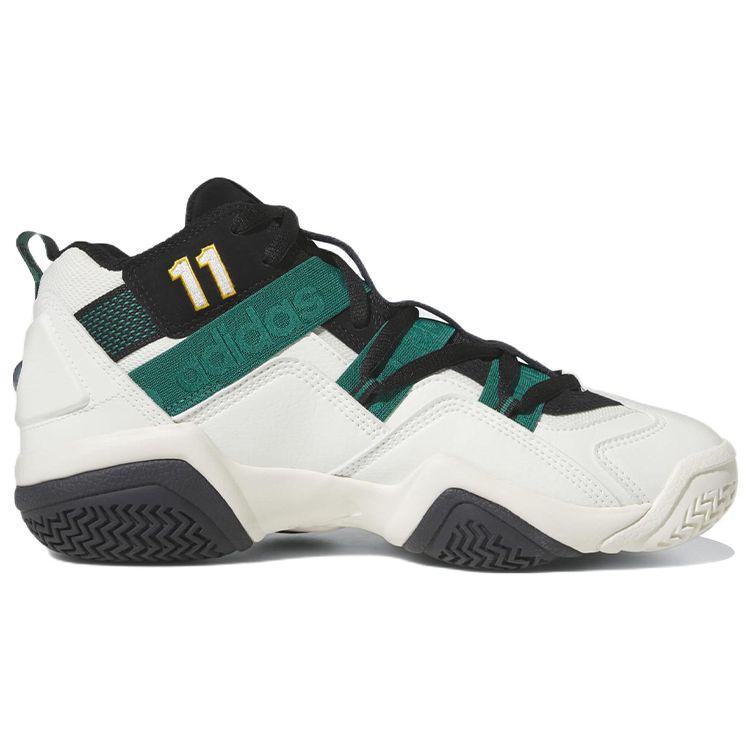 Adidas Мужские кроссовки Top Ten 2000 Off White Dark Teal Cream Core-Black, Silver-Metallic FZ6221